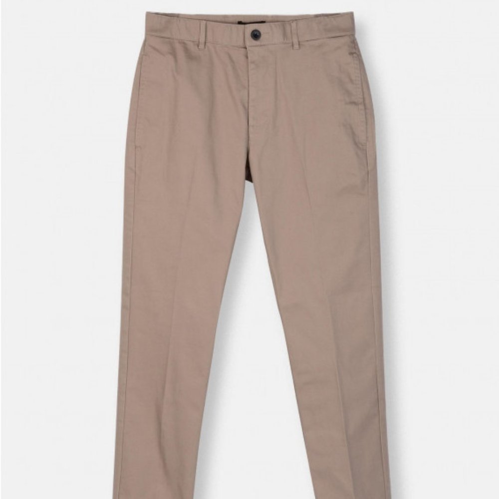ZANEROBE Box Heavy Chino Sz 36 Tan Pants Beige